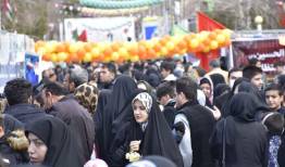 برگزاری جشن بزرگ نیمه شعبان در خیابان سلمان فارسی اهواز