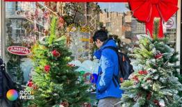 جشن کریسمسی ، خیابان‎ مشهور تهران را بند آورد!