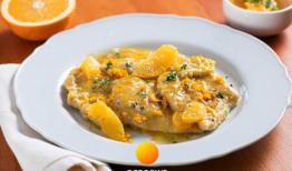 طرز تهیه غذای لاکچری اما ساده: اسکالوپینه پرتقالی