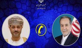 گفتگوی تلفنی وزرای امور خارجه ایران و عمان