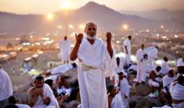 دگرگونی هنرپیشه مصری در سرزمین عرفات