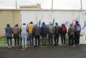 جمع آوری ۱۶ معتاد متجاهر در گرگان