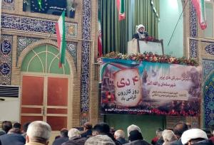 امام جمعه کازرون: بصیرت مردم، نقشه‌های دشمنان را در ۹ دی ۸۸ خنثی کرد