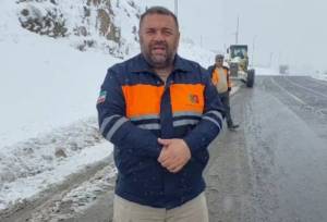 محور کندوان برفی و لغزنده است