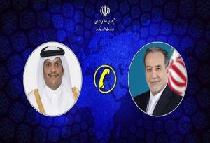 گفتگوی تلفنی وزرای امور خارجه ایران و قطر
