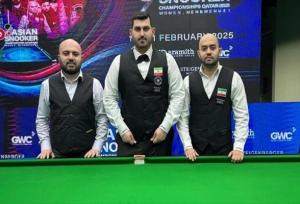 حریفان تیم ملی اسنوکر ایران در جام جهانی مشخص شدند