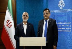 پورجمشیدیان:  امنیت پایه گسترش تعاملات اقتصادی در منطقه اکو است