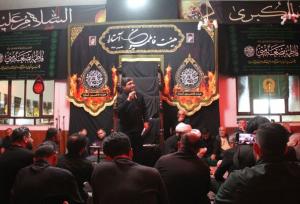 برگزاری آیین عزاداری ایام فاطمیه در هیئت فاطمیون آستارا