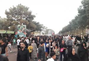 پیاده روی اربعین «حرم تا حرم»؛ در شهرستان کاشمر