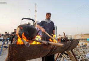 خدمت بی‌وقفه در مسیر عشق؛ هلال احمر کردستان در آماده‌باش برای زائران