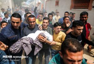 شهادت ۲۴ فلسطینی ساکن غزه در شبانه روز گذشته