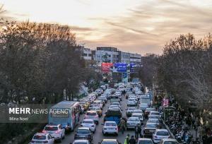 ترافیک در محورهای ورودی گیلان پرحجم اما روان است