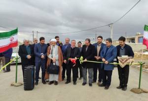 افتتاح ۳ پروژه روستایی در سومین روز دهه فجر در بهار