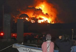 انفجار باعث آتش‌سوزی بزرگی در کارخانه فولاد نیپون در هوکایدو ژاپن شد