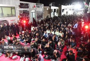 آیین وداع با پیکر پاک ۴ شهید در بابل برگزار شد