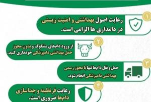 توصیه‌های دامپزشکی برای مقابله با نوع جدید بیماری تب برفکی+ اینفوگرافی