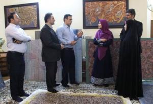 دیدار معان هنری وزیر فرهنگ با «احسان حیدرزاده یگانه»