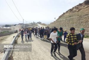 برگزاری پیاده‌روی خانوادگی در آوج