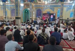 مراسم نخستین سالگرد شهادت سید حسن نصرالله در زاهدان برگزار شد