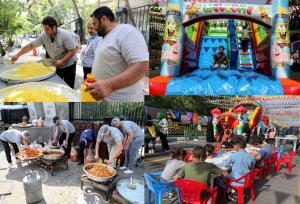 پایتخت ایران در تب و تاب مهمانی باشکوه ۱۰ کیلومتری عید غدیر