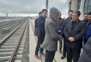 امامی: ۱۷۰ کیلومتر مسیر راه آهن میانه_اردبیل ریل گذاری شده است