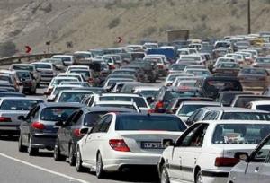 ترافیک محور هراز سنگین گزارش شده؛ پیش‌بینی می‌شود تا شامگاه ادامه یابد