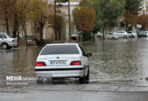 بارش ۶۳ میلیمتری باران در لنده