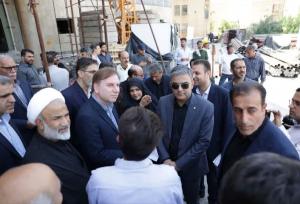 بیمارستان ۱۷ شهریور برازجان ۵۶ درصد پیشرفت فیزیکی دارد