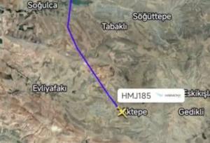 هواپیمای حامل مقامات نظامی در ترکیه سقوط کرد