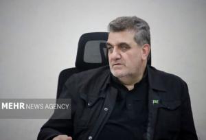 استاندار سمنان در نقش مداح؛ کولیوند در جمع عزاداران حسینی