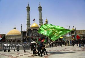 شهرکریمه اهل بیت(ع) در سوگ ماه منیر بنی‌هاشم(ع)