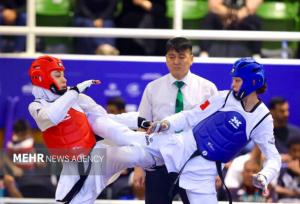 ساینا کریمی به فینال صعود کرد/ یک طلا در انتظار تکواندو ایران