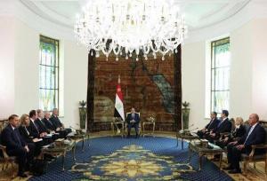 محورهای مذاکرات میان هیئت روسی و رئیس جمهور مصر