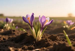 رحیمی آذر: ۲۵۰ کیلوگرم زعفران در آذربایجان غربی برداشت می شود