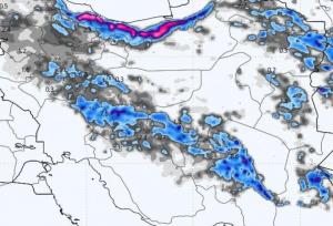 هواشناسی ایران ۱۳ بهمن؛ ورود سامانه بارشی برف و باران به ۵ استان