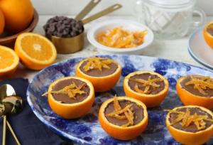 طرز تهیه دسر خوشمزه پاناکوتا پرتقال و شکلات