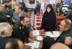 رزمایش جهادگران فاطمی در رشت