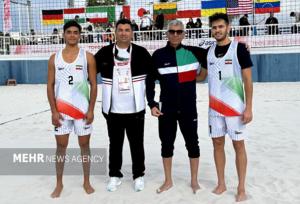 سومین پیروزی تیم والیبال ساحلی «االف»؛ استرالیا حریف ایران نشد