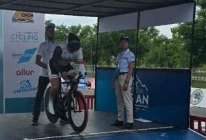 طلای بهروز فرزاد در پارادوچرخه‌سواری آسیا