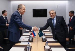 دیدار وزیران امور خارجه روسیه و پاکستان در مسکو