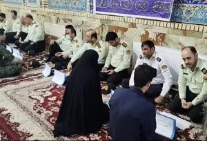 برپایی میز خدمت به مناسبت هفته نیروی انتظامی در آستانه اشرفیه
