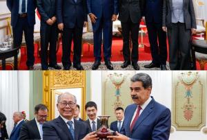 تصویری از مادورو ده ساعت قبل از حمله آمریکا