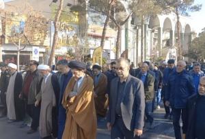 وداع دامغان با دو مهمان آسمانی؛ خاکسپاری شهدا در روز وفات ام‌البنین