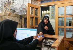 نذورات بانوان، بستری برای خدمت اجتماعی در حرم رضوی