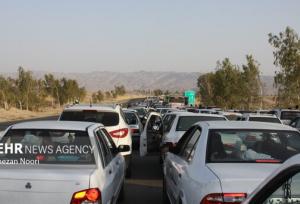 ترافیک سنگین در آزادراه تهران_شمال و محور چالوس
