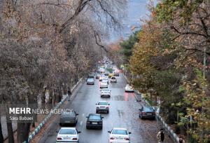 هوای تهران امروز ابری و نیمه ابری همراه با وزش باد است