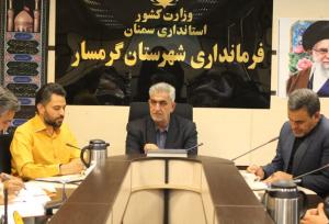 ایمن سازی معابر درون و برون شهری گرمسار در دستور کار
