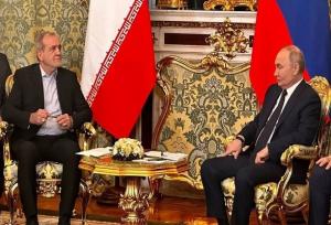 دیدار پزشکیان و پوتین درحاشیه اجلاس شانگهای