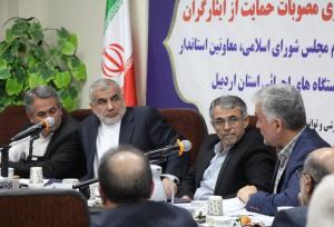 نیکزاد: مشکلات و مطالبات جانبازان اردبیل پیگیری می‌شود