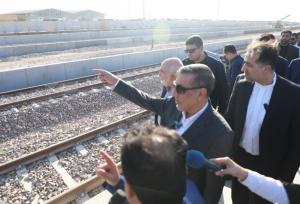 روند اجرایی پروژه راه‌آهن شلمچه- بصره سرعت گرفته است